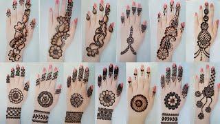 top 10 mehndi designs for girl in backhand