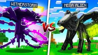 THE WITHERSTORM vs GIANT MINECRAFT ALIENS!