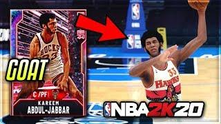 GALAXY OPAL KAREEM ABDUL JABBAR IS UNGUARDABLE!! THE BEST CENTER IN NBA 2K20 MyTEAM!!