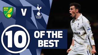 10 OF THE BEST | SPURS BEST GOALS V NORWICH | ft. Bale, Dembele and Carroll!