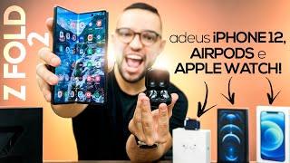 Dei ADEUS a APPLE! ESSE aqui é o MAIS COBIÇADO do mundo! Galaxy Z Fold 2 5G | unboxing e comentários