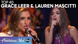 CLASSIC Country Sweethearts Lauren and Grace Compete for a Spot in the Top 20 - American Idol 2020