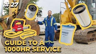 Video Guide: Doing A 1000 Hour Service On A Komatsu 228 Excavator