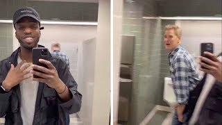 Guy Has Men Join Him Singing In A Public Toilet