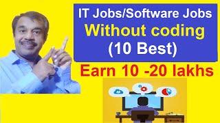 top 10 IT jobs without coding skills or programming | earn upto 10 to 20 lakhs salary | testingshala