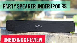 Best Party Bluetooth Speaker Under 1300 Rs - You Should Buy This..