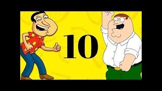TOP 10 FUNNIEST FAMILY GUY MOMENTS