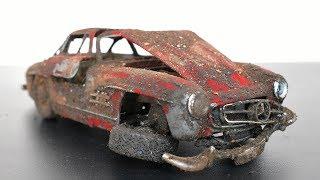 Restoration Abandoned Toy Car - Mercedes - Benz 300SL