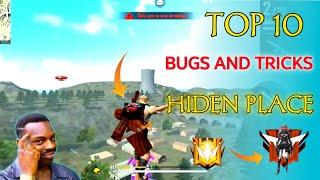 Free fire Secret tips and tricks | Top 10 Class squad hidden place