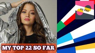 MY TOP 22 Eurovision 2020 (New: 