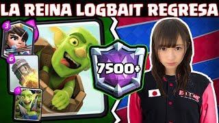 ¡¡ELIZABETH REGRESA Y DESTROZA TOP PLAYERS CON LOGBAIT EN 7500+ COPAS!! - [CLASHTV]