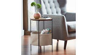 Best Top 10 Round Storage End Table For 2021 | Top Rated Best Round Storage End Table