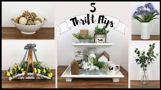 Farmhouse Thrift Flips/Thrift Diys/Farmhouse Decor on a Budget