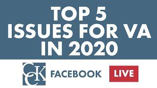Top 5 Issues for VA in 2020