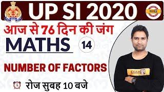 UPSI 2020 || Maths || By Mohit Sir || Class 14 || Number of  Factors