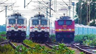 22 HIGH SPEED TRAIN VIDEOS In 10 Minutes!! Indian Railways TRAINS !