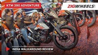 KTM 390 Adventure 2019 Walkaround Review | Launch in Jan 2020, Price, Bookings & More | ZigWheels