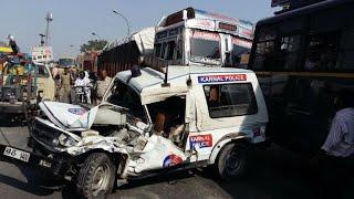 Top 10 : Indian Police Car Accident  ! ! ! #SuperSonic