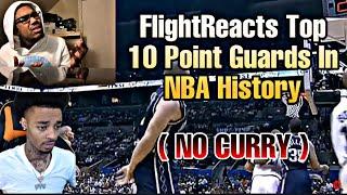 Flightreacts Top 10 Point Guards in NBA History! (EXTREMELY BIASED!) REACTION VIDEO
