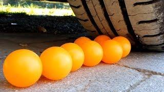 TOP 10 Crushing Crunchy & Soft Things by Car!