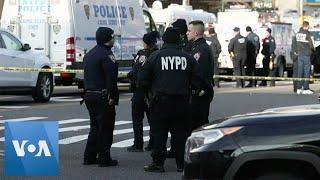 2 New York City Police Officers Shot and Wounded in Separate Attacks