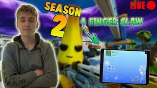 FORTNITE MOBILE - ARENA GRIND!! / Mobile TFUE / 4 FInger CLAW (HANDCAM) iPad Air 3