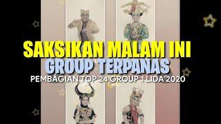 Pembagian group 1 top 24 Lida 2020