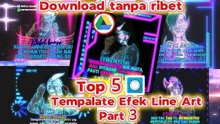 Kumpulan Template Avee player efek line art terbaru||Top 5 Template terbaru 2020