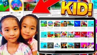 Top 10 Kid Roblox YouTubers! (Ryan's Toy Review, RonaldOMG, KarinaOMG, RubyGames, Janet and Kate)