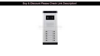 Top 4.3" HD Monitor Apartment Video Door Phone Video Intercom Doorbell System 700 TVLine IR Camera