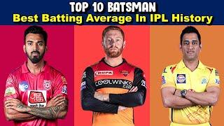 Top 10 Batsman With Best Batting Average In IPL History