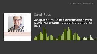 Acupuncture Point Combinations with David Hartmann - student/practitioner level