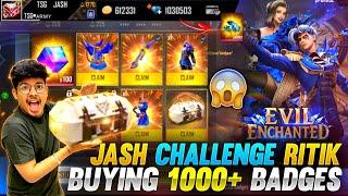 Jash Buying Badges Worth 50000 Diamonds 