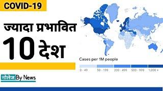 Covid-19 effect top 10 country | update report | world status