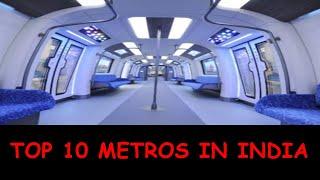 Top 10 Largest Metro System Metro Line in India