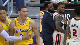 NBA "Rare Heated" Moments