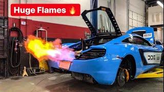 SECRETLY STRAIGHT PIPING MY BEST FRIENDS MCLAREN! *SHOOTS HUGE FLAMES*