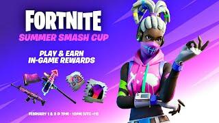 Fortnite Summer Smash Cup Tournament Live! (Trying to Win Free Rewards)