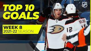 Top 10 Goals from Week 8 of the 2021-22 NHL Season