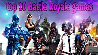 Top 10 battleground game like pubg mobile  and fortnite for Android low and high device games