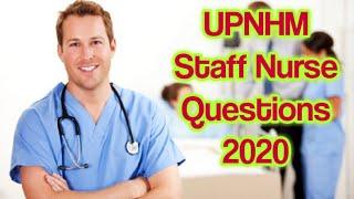 Upnhm staff nurse top 10 questions