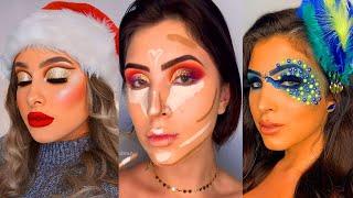 Everyday Natural Spring Makeup Tutorial Transformation |Amazing Eye Makeup Compilation