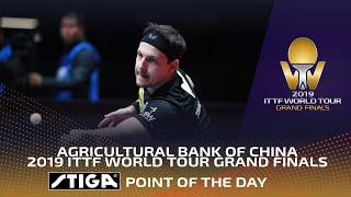 Rocket Fuel Rally! Timo Boll wins Best Point of Day 1 | 2019 ITTF Grand Finals