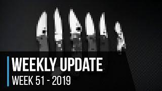 Weekly Update 51 - 2019: Top 10 Knives of the Year