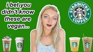 TOP 10 VEGAN DRINKS AT STARBUCKS UK! *more barista secrets*