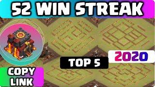 COC TH10 LEGEND + WARBASE with COPY LINK!! Unbeatable & BEST COC TH10 BASE 2020 anti 2 star & 3 star