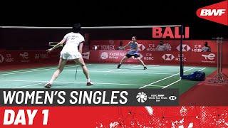 HSBC BWF World Tour Finals 2021 | Pornpawee Chochuwong (THA) [1] vs Yvonne Li (GER) | Group A