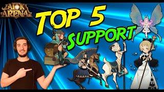 AFK Arena - Top 5 Support f2p (Late Game)