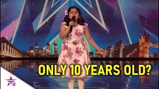 She Is A 10 Year Old Girl..But Her Voice Is.. Beyond Her Years! | Britain's Got Talent 2020