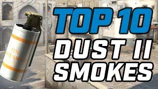 CS:GO Top 10 Dust 2 Smokes ft. ScrunK